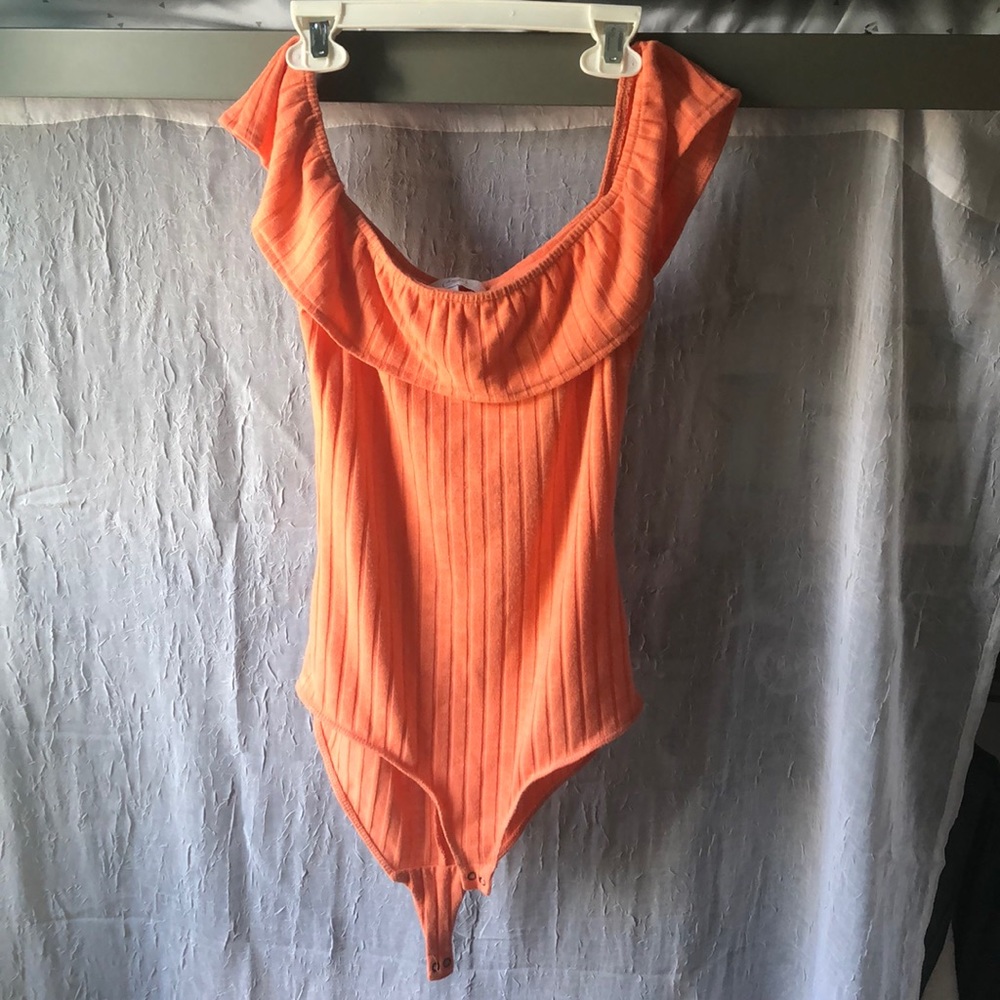 Off the shoulder bodysuit